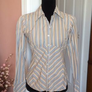 ❤️ Gorgeous Ann Taylor Fitted Blouse, Size 2